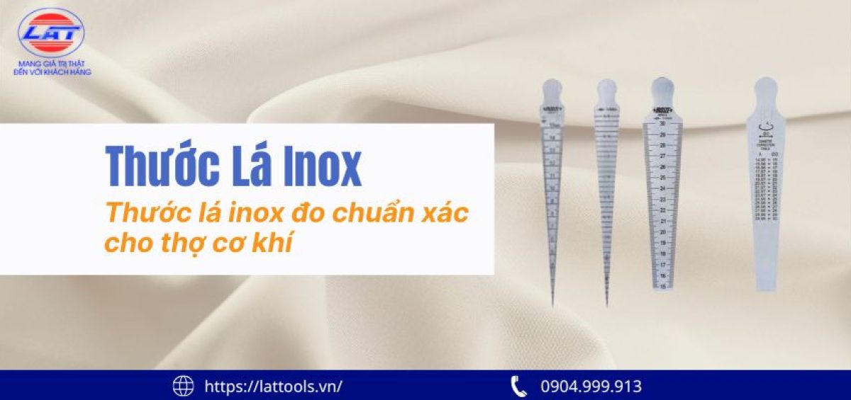Thước lá inox