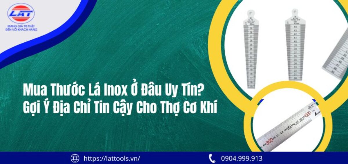 Mua thước lá inox