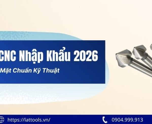Dao doa CNC chính hãng 2026