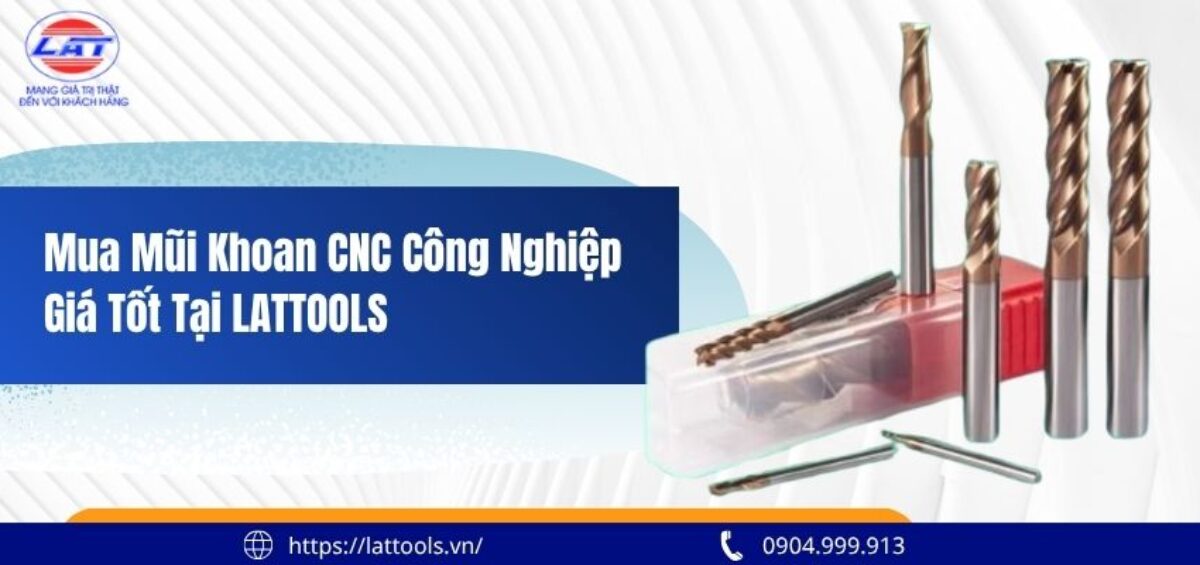 Mua Mũi Khoan CNC Công Nghiệp Giá Tốt